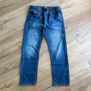 Denizen Levi's Boys Blue Jeans Size 16 Regular Elastic Waist Straight Leg S66216